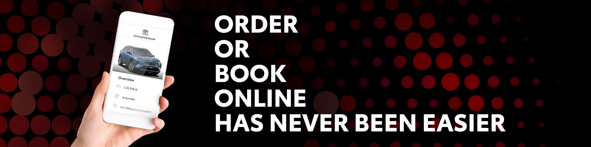 Order Book Online Banner